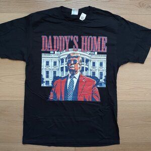Daddy's Home - Trump White House - New Medium Black T-Shirt
